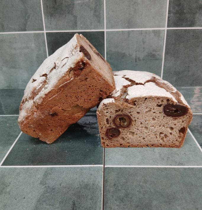 Pan Centeno 100% con Dátiles (950 gr. aprox.)
